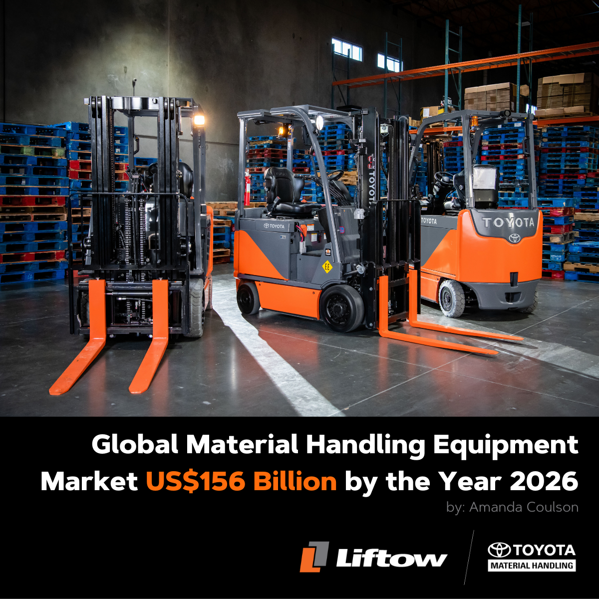 Global Material Handling Equipment Market to Reach US$156 Billion by the Year 2026