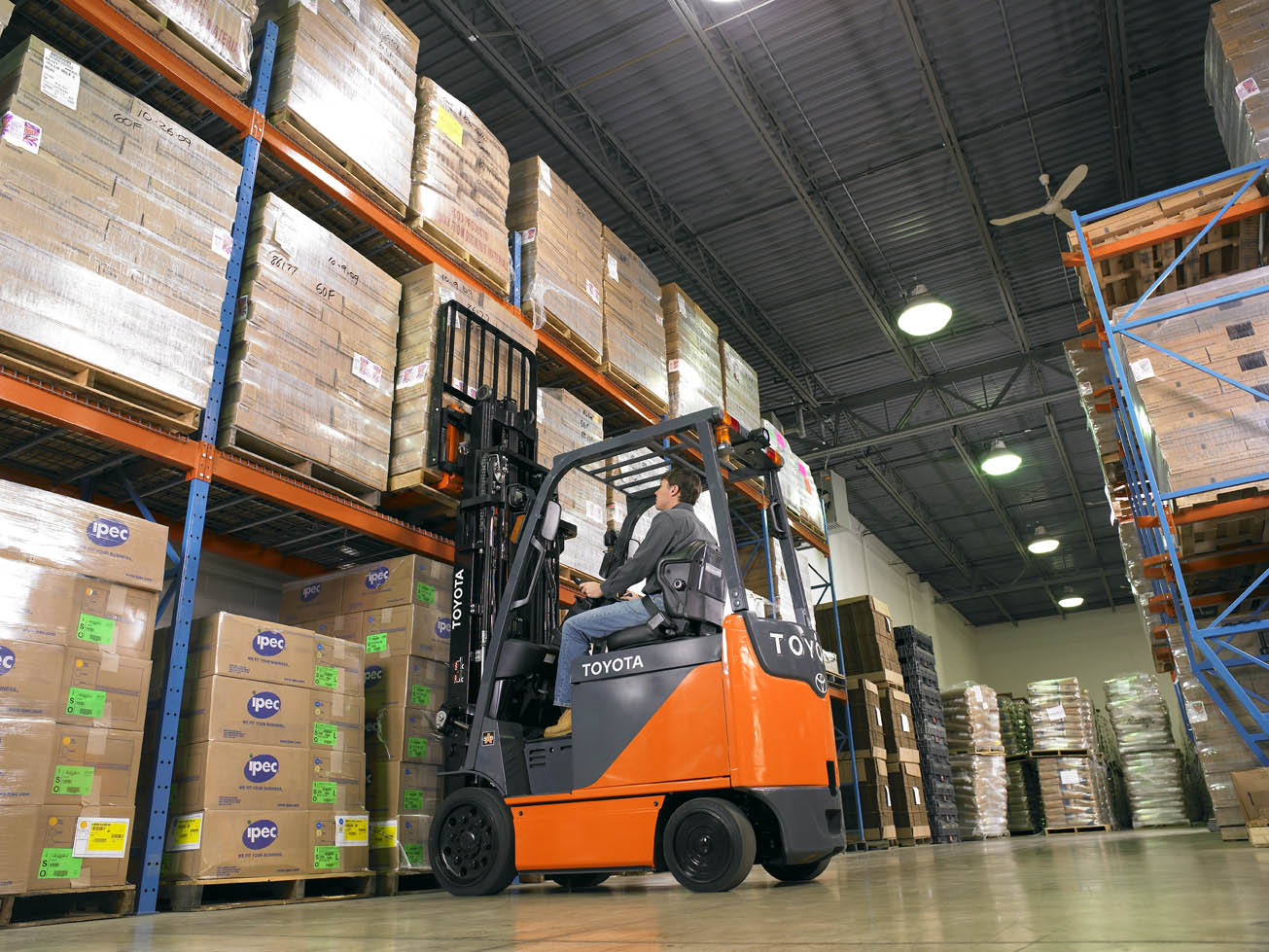 Is Your Forklift's Battery Low?