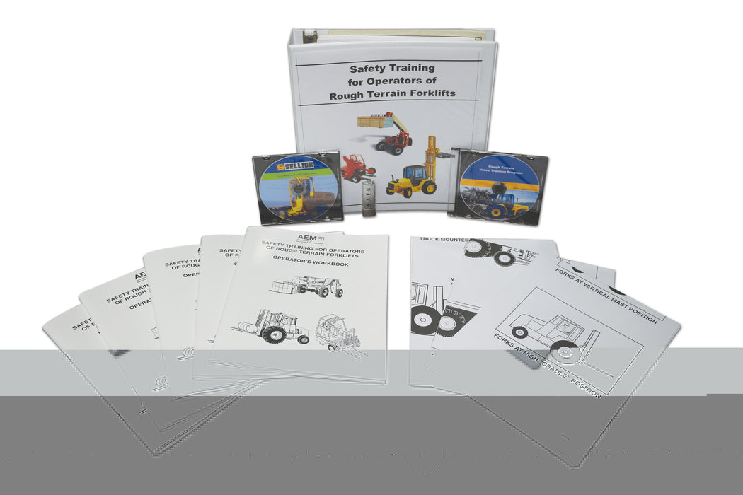 Rough Terrain Forklift Training Video Kit