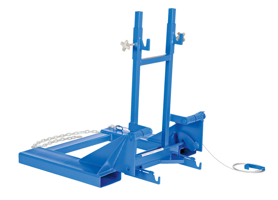 Fork Mounted Trash Can Dumper - Forklift Training Safety Products