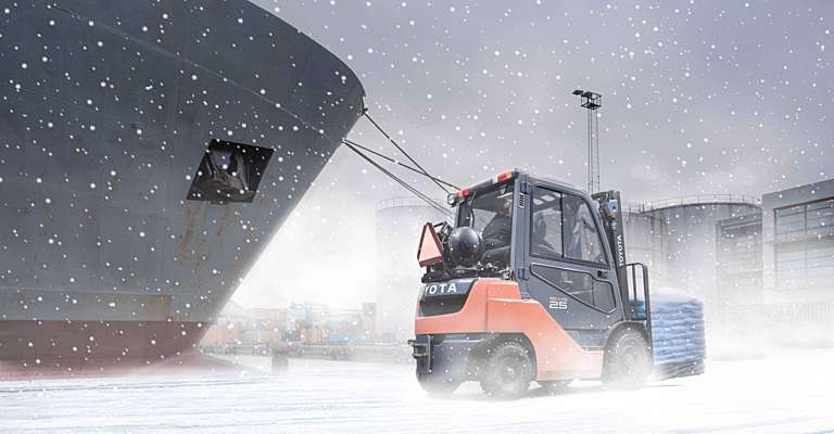 Forklift Operation in Winter Conditions Part 2