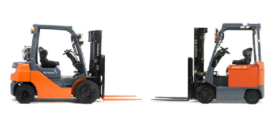 Differences between an Internal Combustion Forklift and an Electric Forklift