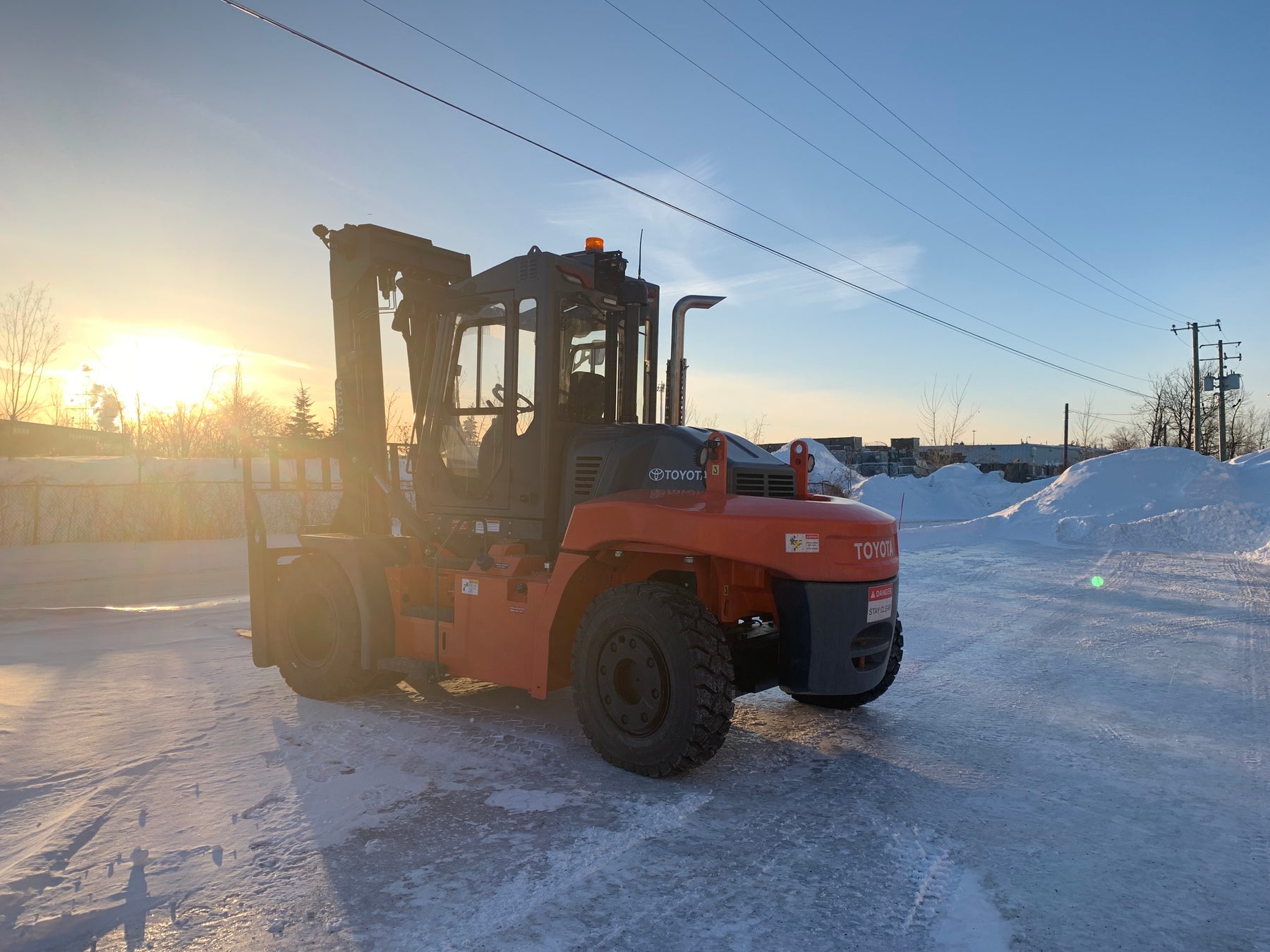 Maximizing Safety and Productivity in Cold Weather Forklift Operations