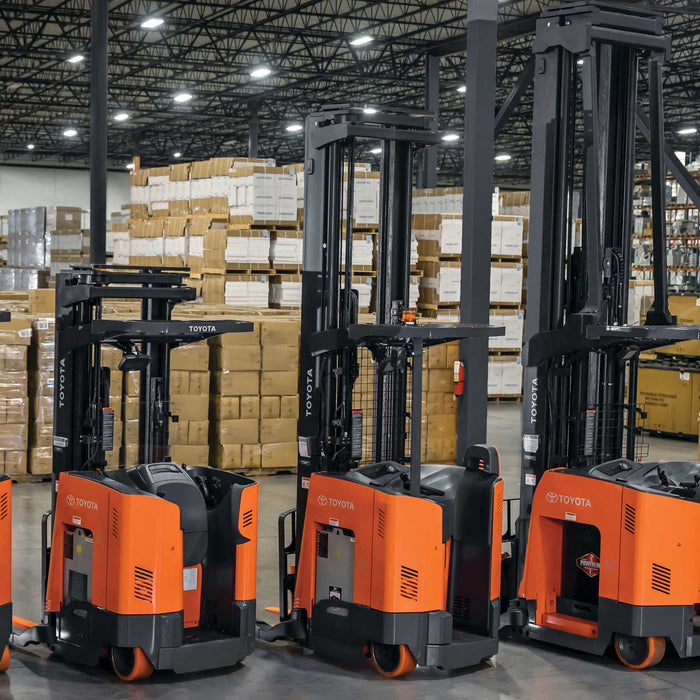 Toyota electric reach truck