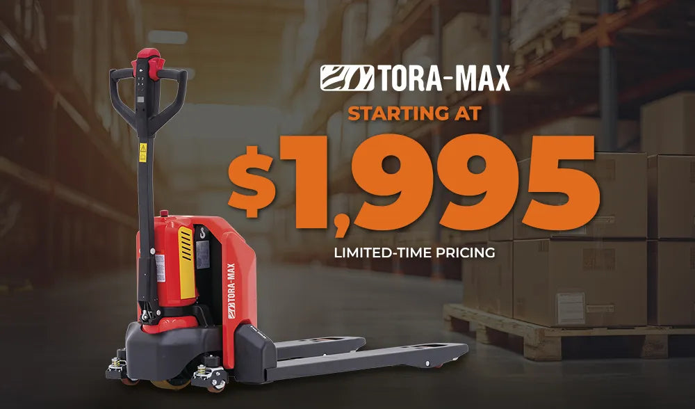 Tora-Max Electric Pallet Jacks from $1,995