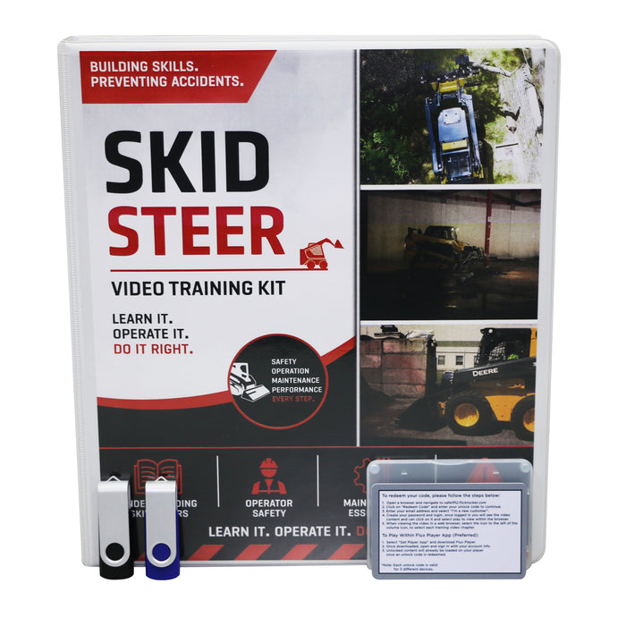 Trousse de formation pour opérateur de chargeuse compacte