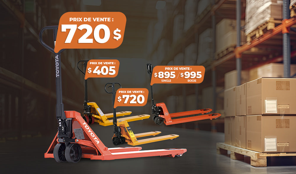 Événement spécial - Transpalettes manuels