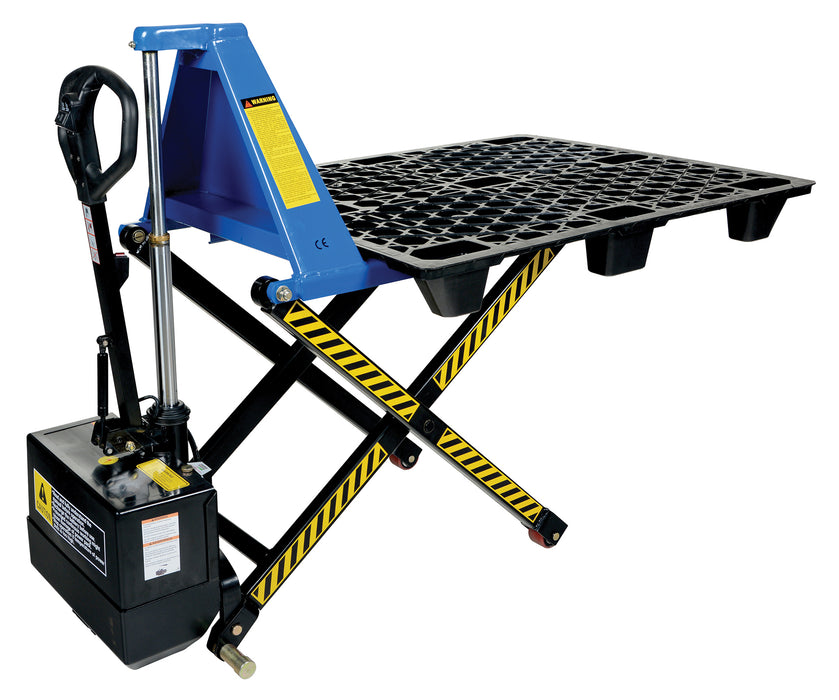 Hand Pump Tote Lifter - Forklift Training Safety Products