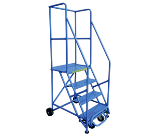 Mobile Safety Ladder Stands - Forklift Training Safety Products