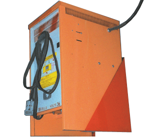 Wall Mounted Charger Brackets - Forklift Training Safety Products